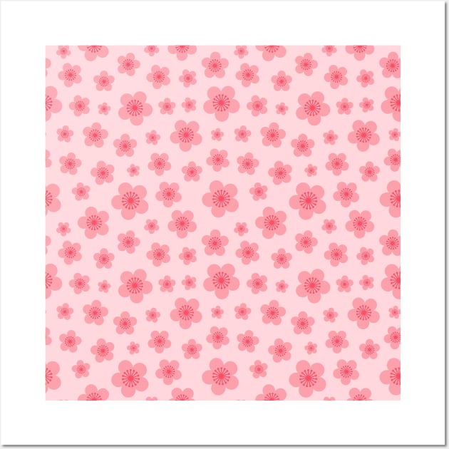 Sakura flowers Wall Art by LaPetiteBelette